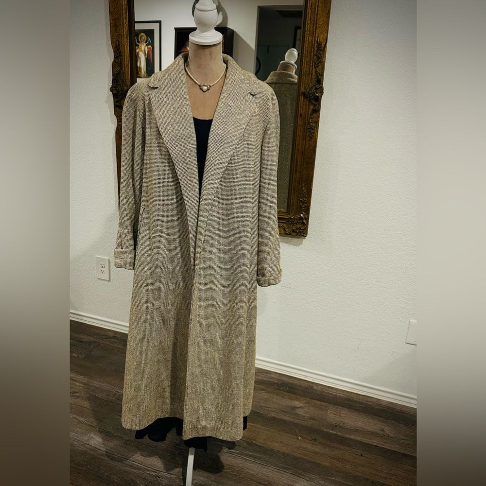 Fenway Tweed Lined Wool Vintage Classic Business Church Vintage Warm Winter Coat
